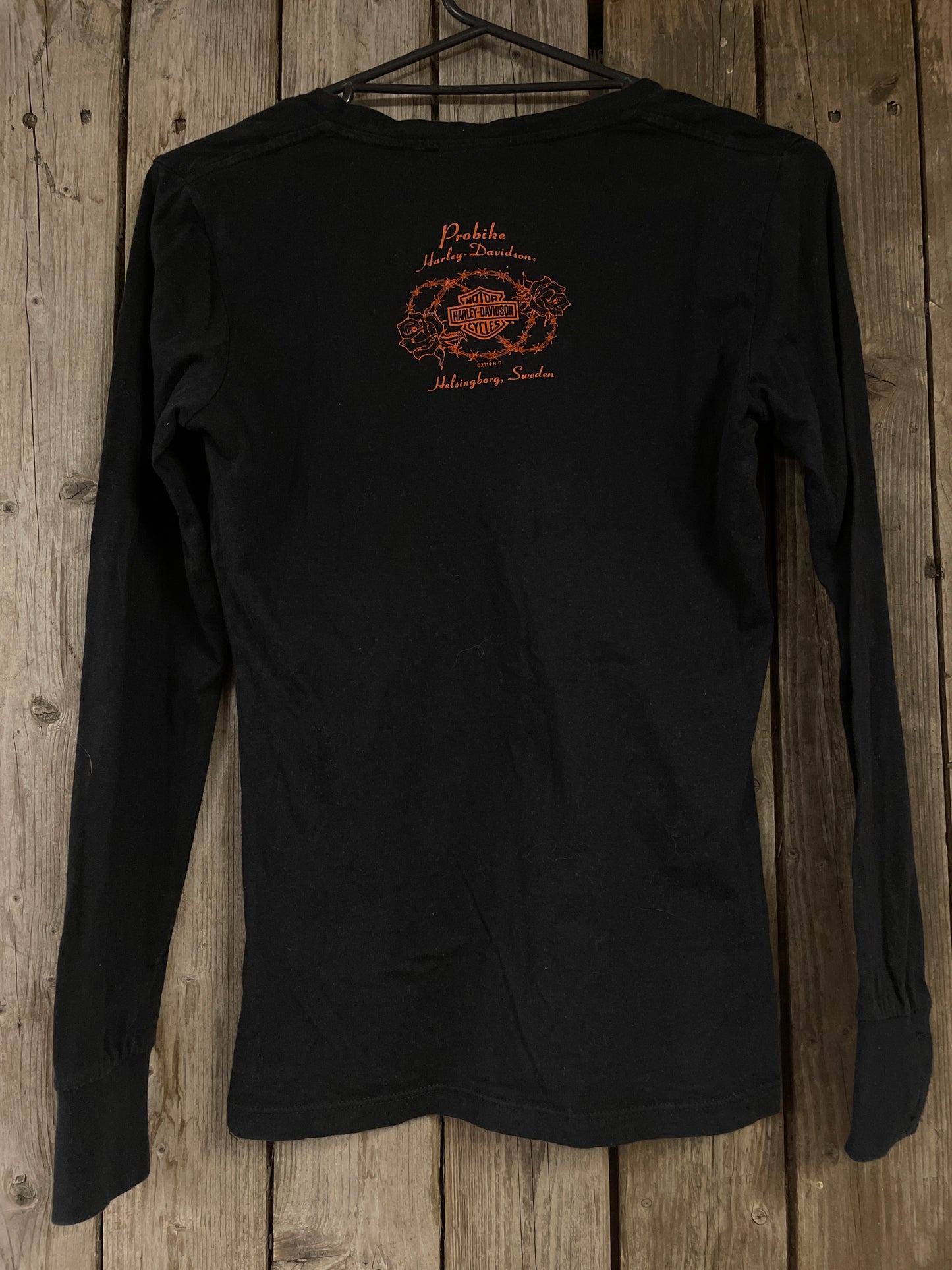 Harley  davidsson tröja   svart  dam