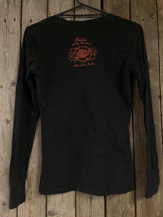 Harley  davidsson tröja   svart  dam