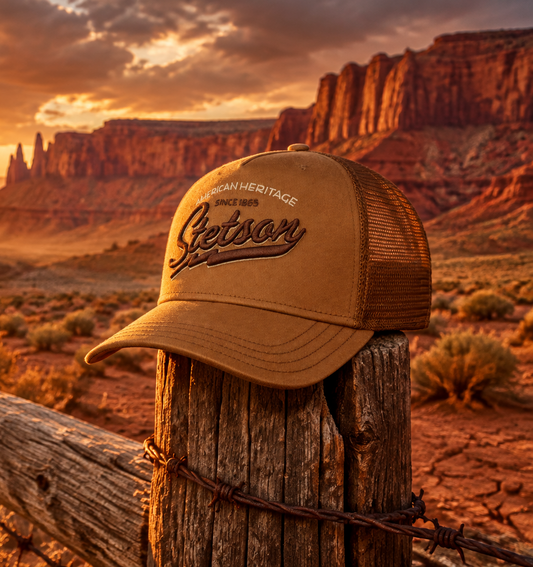 Stetson Trucker Keps American Heritage beige