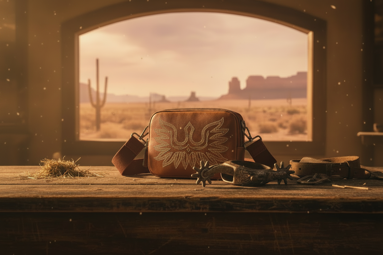 Ariat western Casanova bag brun