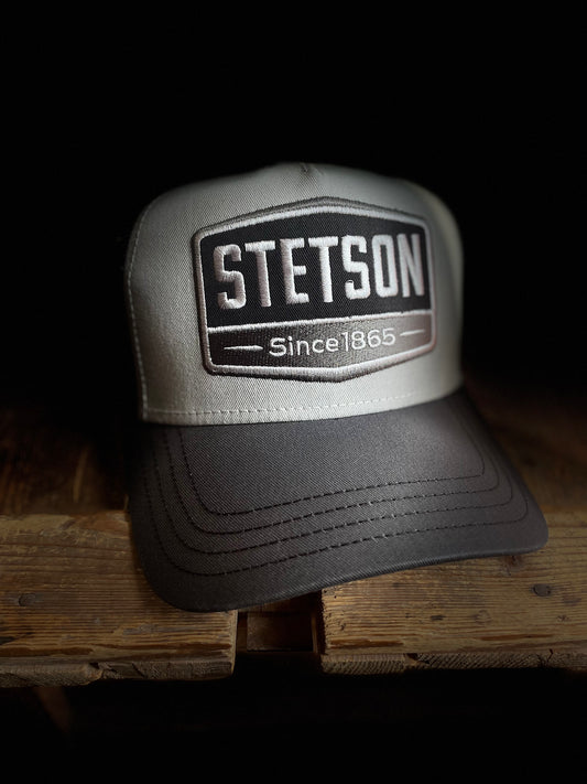 Stetson Trucker Keps grå svart