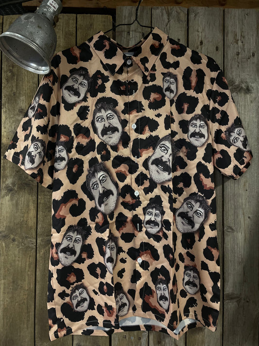 rebell hawaii skjorta leopard eddie meduza unisex