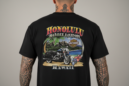 Harley Davidson  tshirt svart unisex XXL