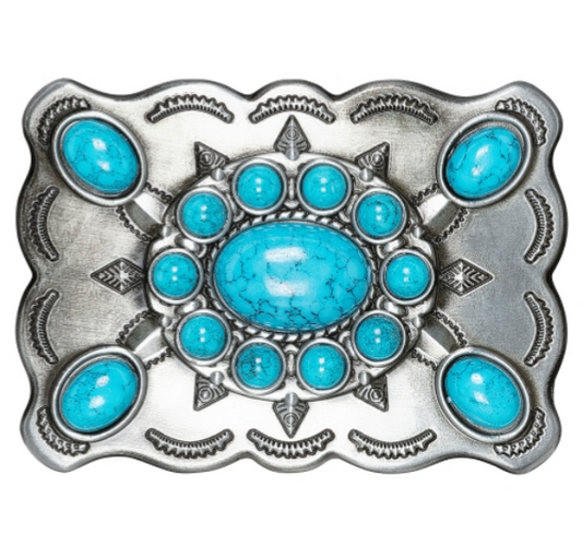 stars & stripes belt buckle turkos
