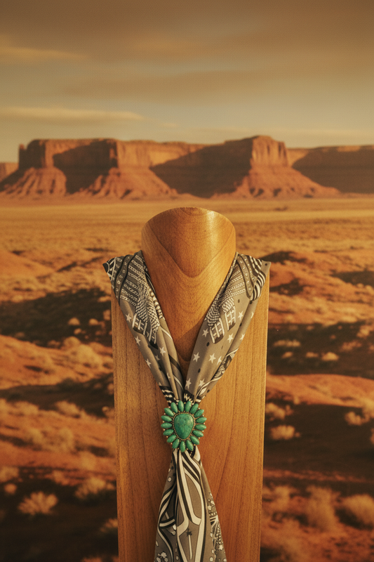 Texas jewelry wildrag slide chochos turkos