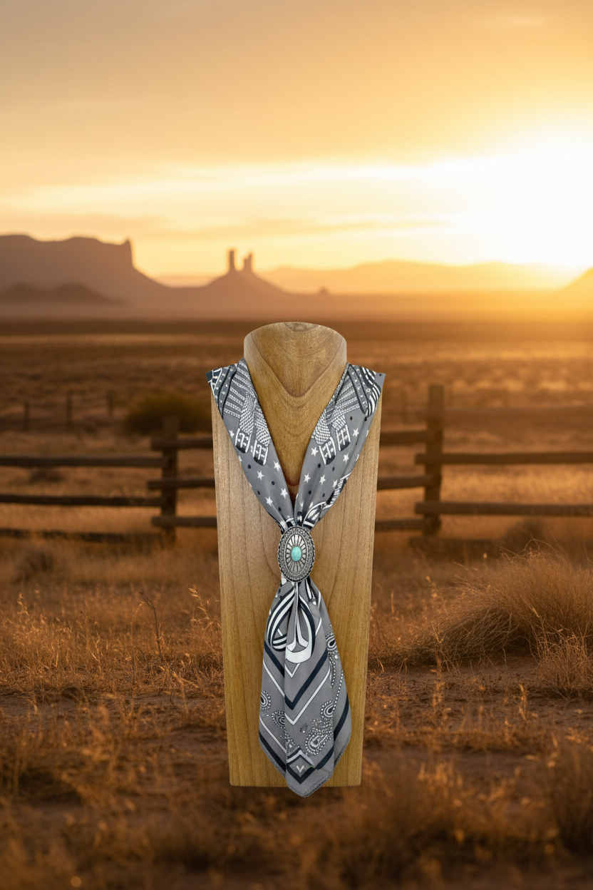 Texas jewelry wildrag slide chochos turkos