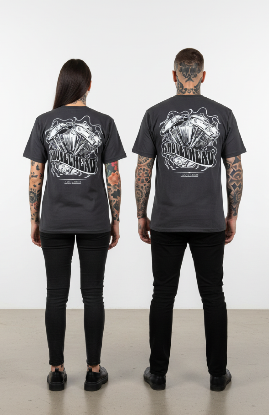 LOSER MACHINE   shovelhead power motorcycle tshirt