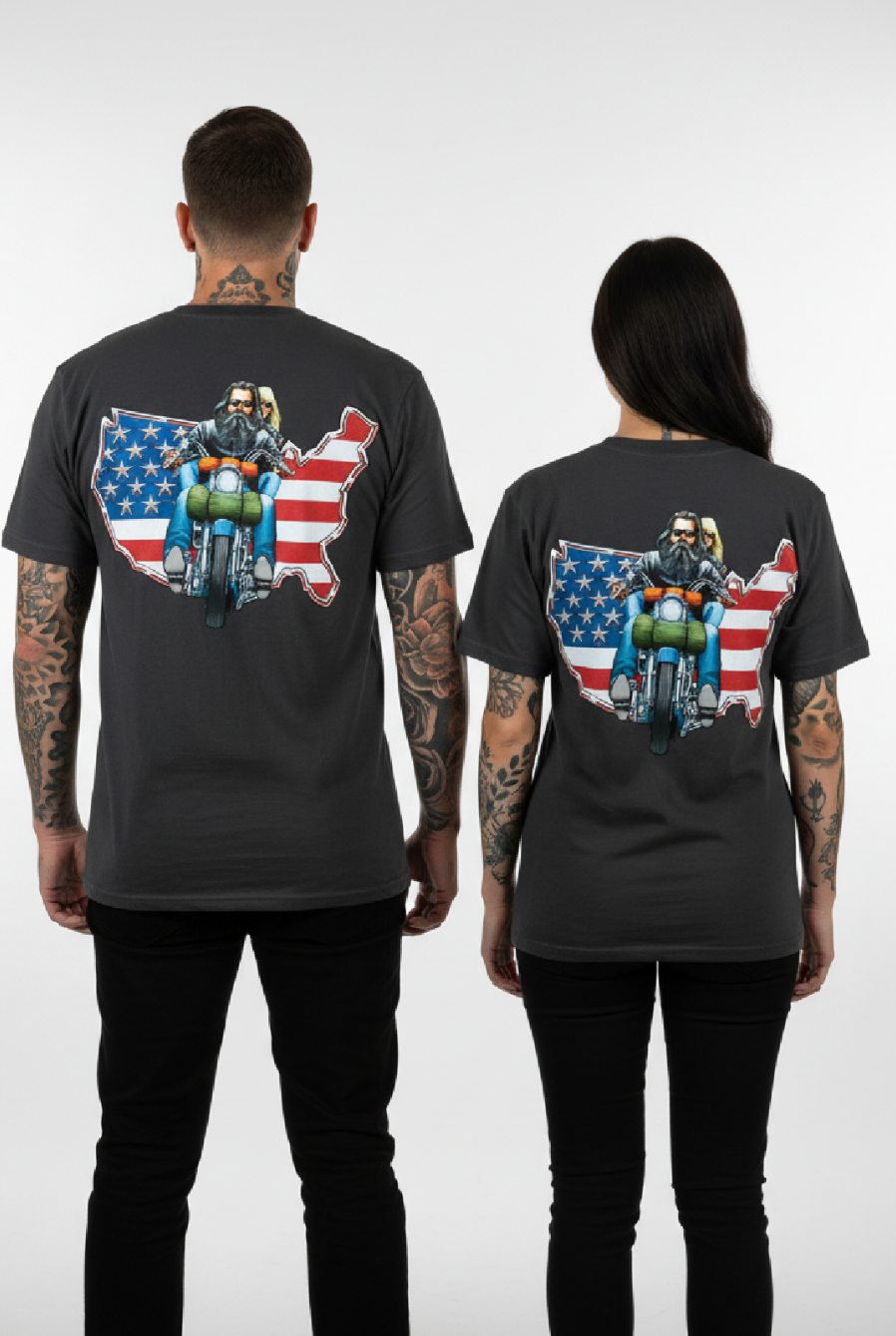 LOSER MACHINE   David mann  Destination America t-shirt black