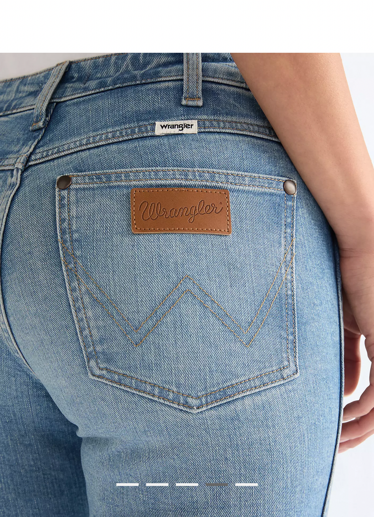 Wrangler MONTANA american blue jeans Dam