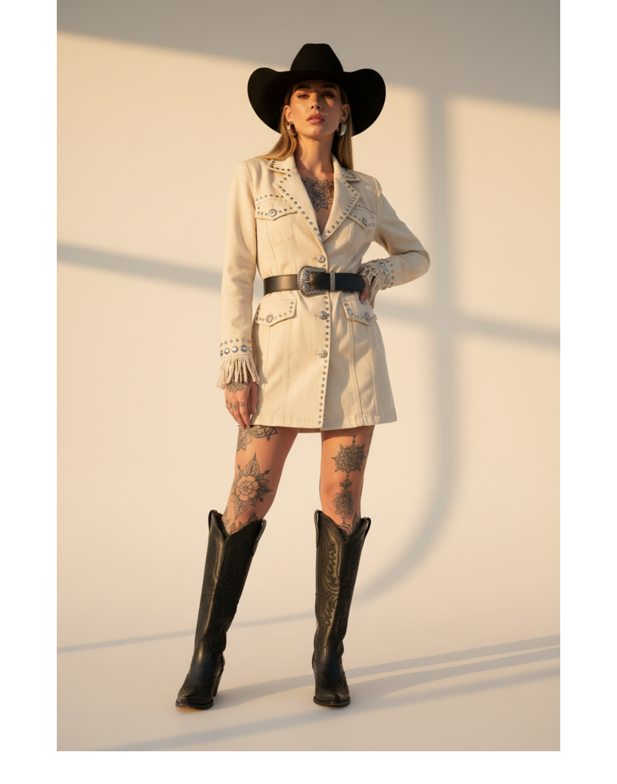 Ariat Casanova X Toe Western  Boots dam boots obsidian svart