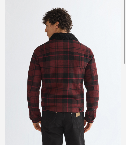 Wrangler jacka wool trucker madder trucker