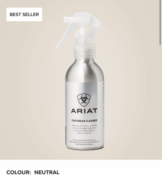 Ariat footwear cleaner