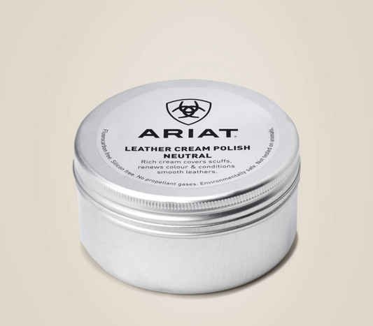 Ariat footwear leather cream polish