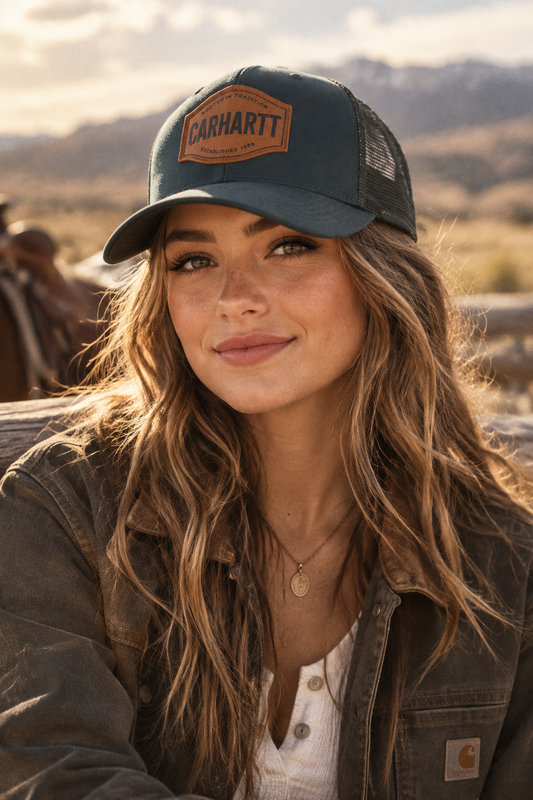 Carhartt trucker  Carhartt Oakland Rooted in Traditions cap teal