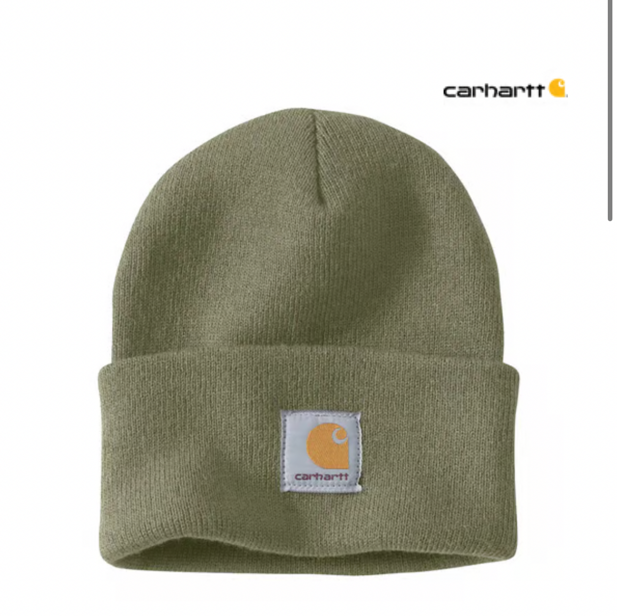 carhartt mössa one size new dusty olive