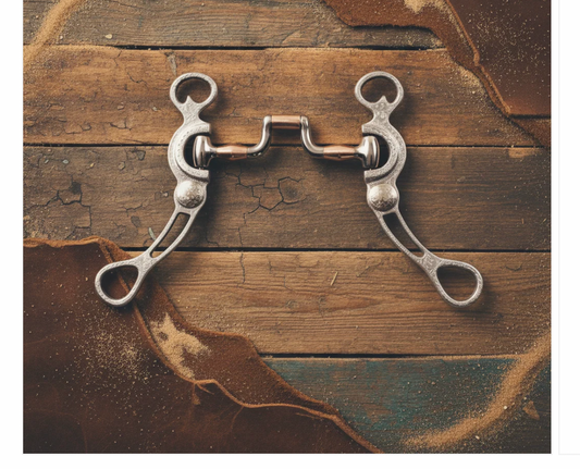 Wildwestrebell Bett G ALUMINUM BIT WITH COPPER CHEEKS