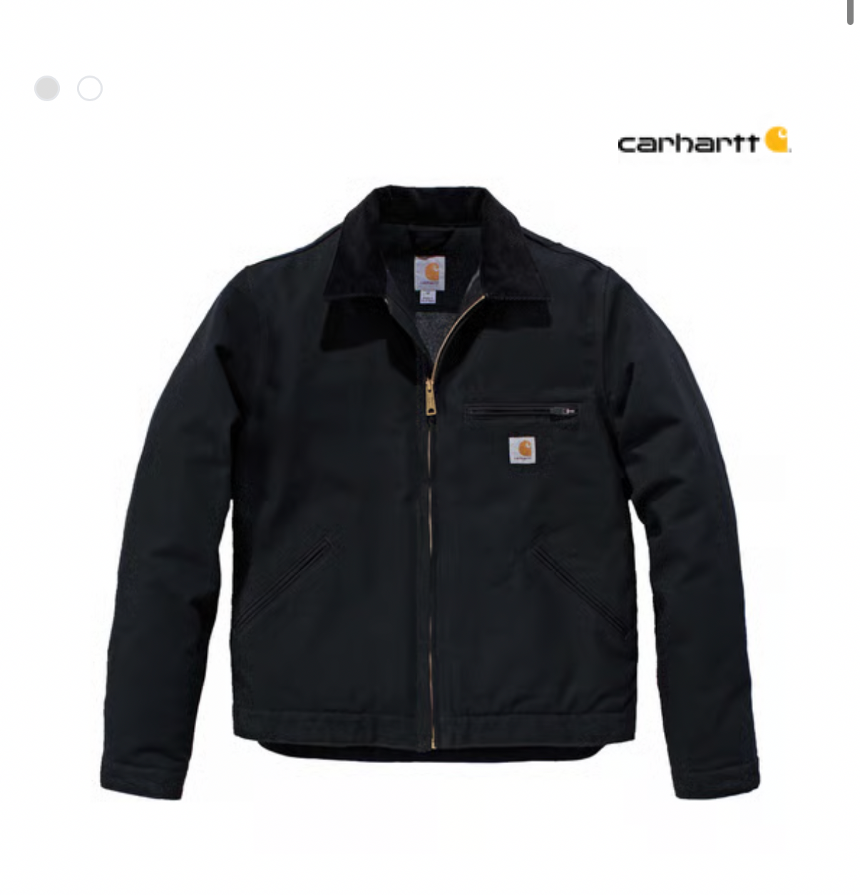 carhartt   duck Detroit jacket Carhartt black