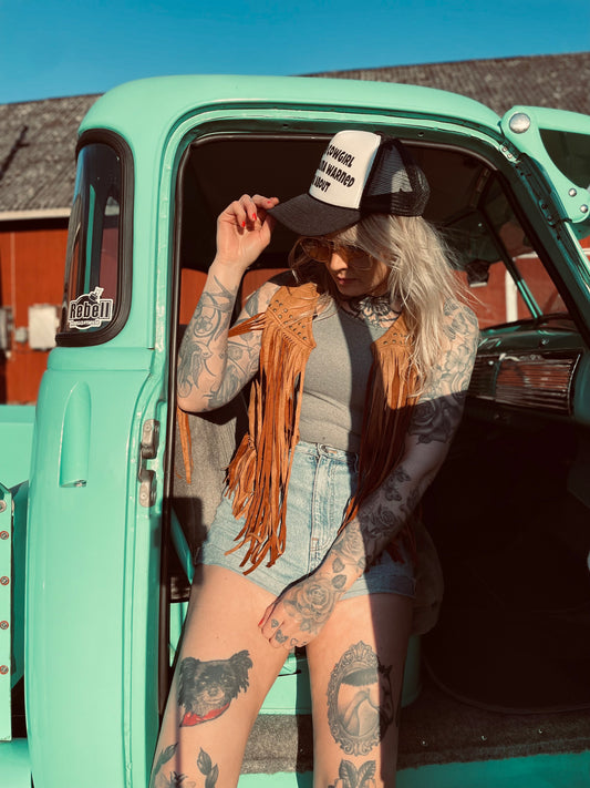 rebell frans väst brun