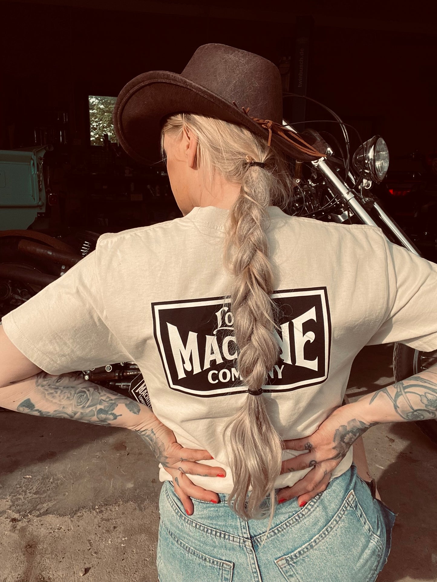 LOSER MACHINE  Loser Machine New-OG T-shirt cream unisex