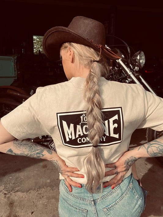 LOSER MACHINE Loser Machine New-OG T-shirt cream unisex