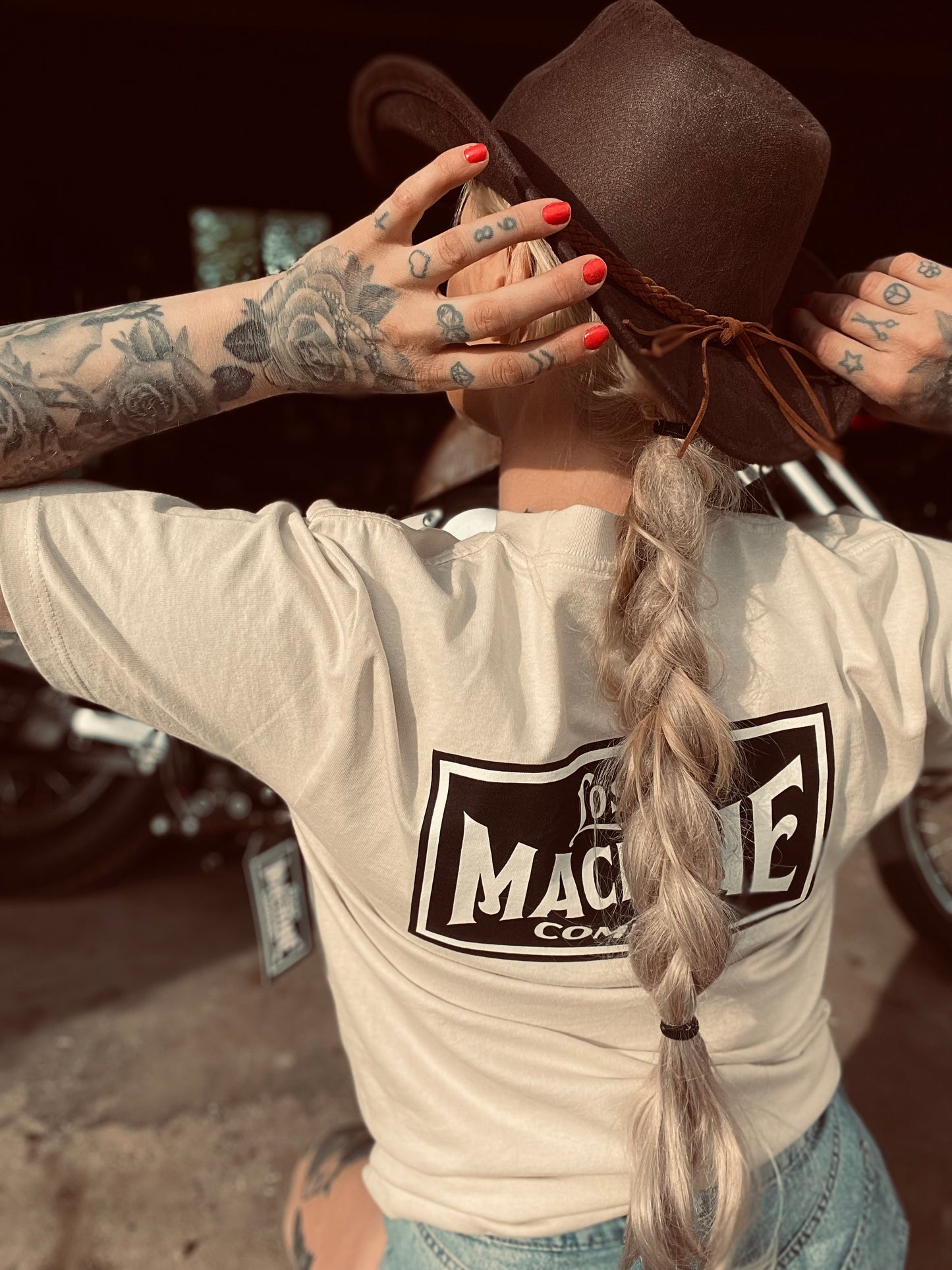 LOSER MACHINE  Loser Machine New-OG T-shirt cream unisex