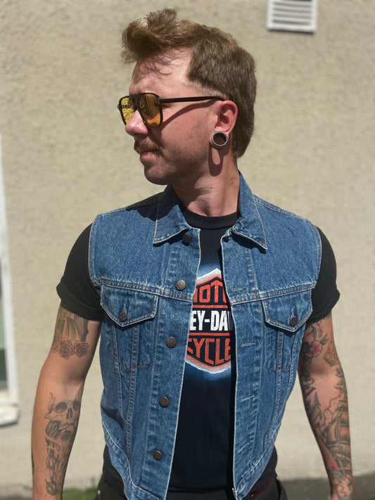 Harley davidsson tshirt  svart unisex