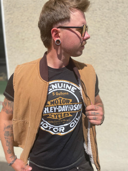 Harley davidsson tshirt  svart unisex