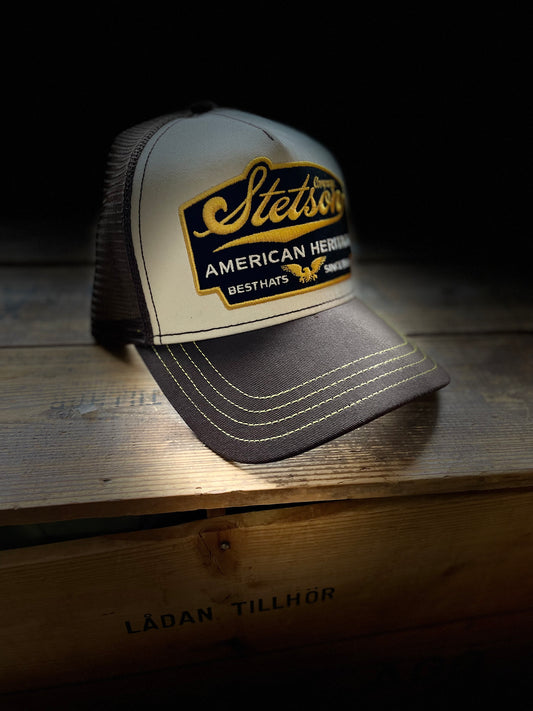 Stetson Trucker Keps American Heritage brown