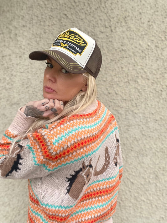 Stetson Trucker Keps American Heritage brown