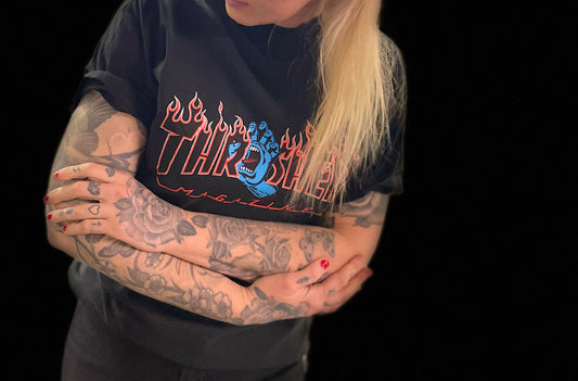 Santa cruz & trasher svart unisex