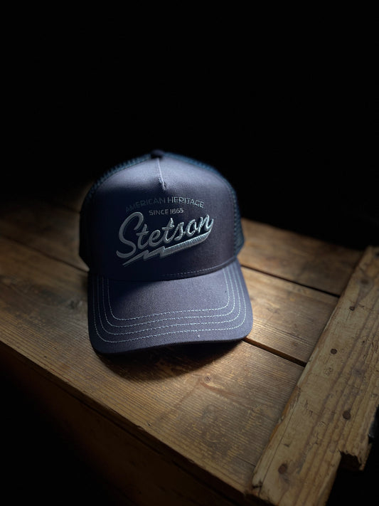Stetson Trucker Keps American Heritage mörk blå