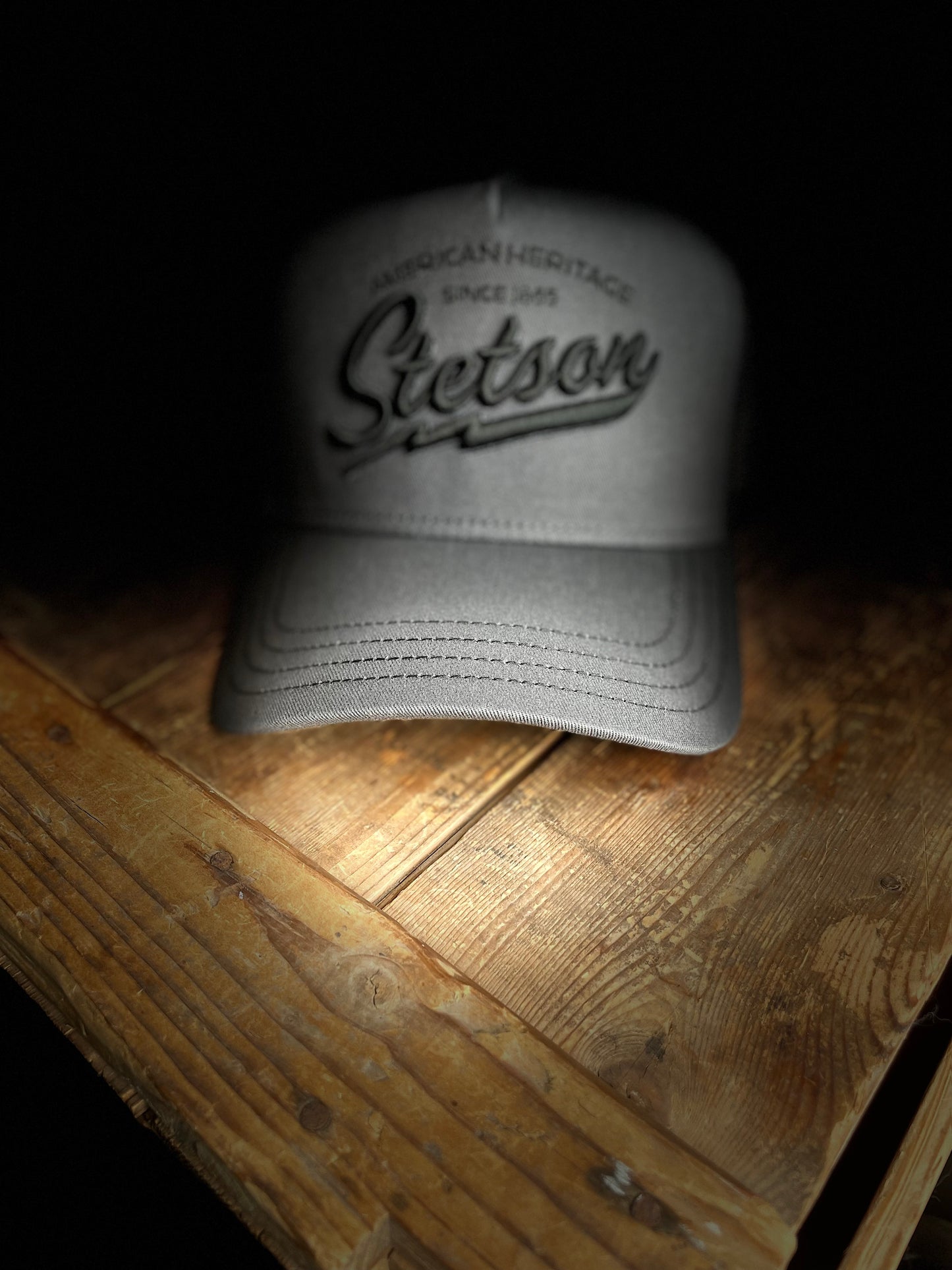 Stetson Trucker Keps American Heritage grå