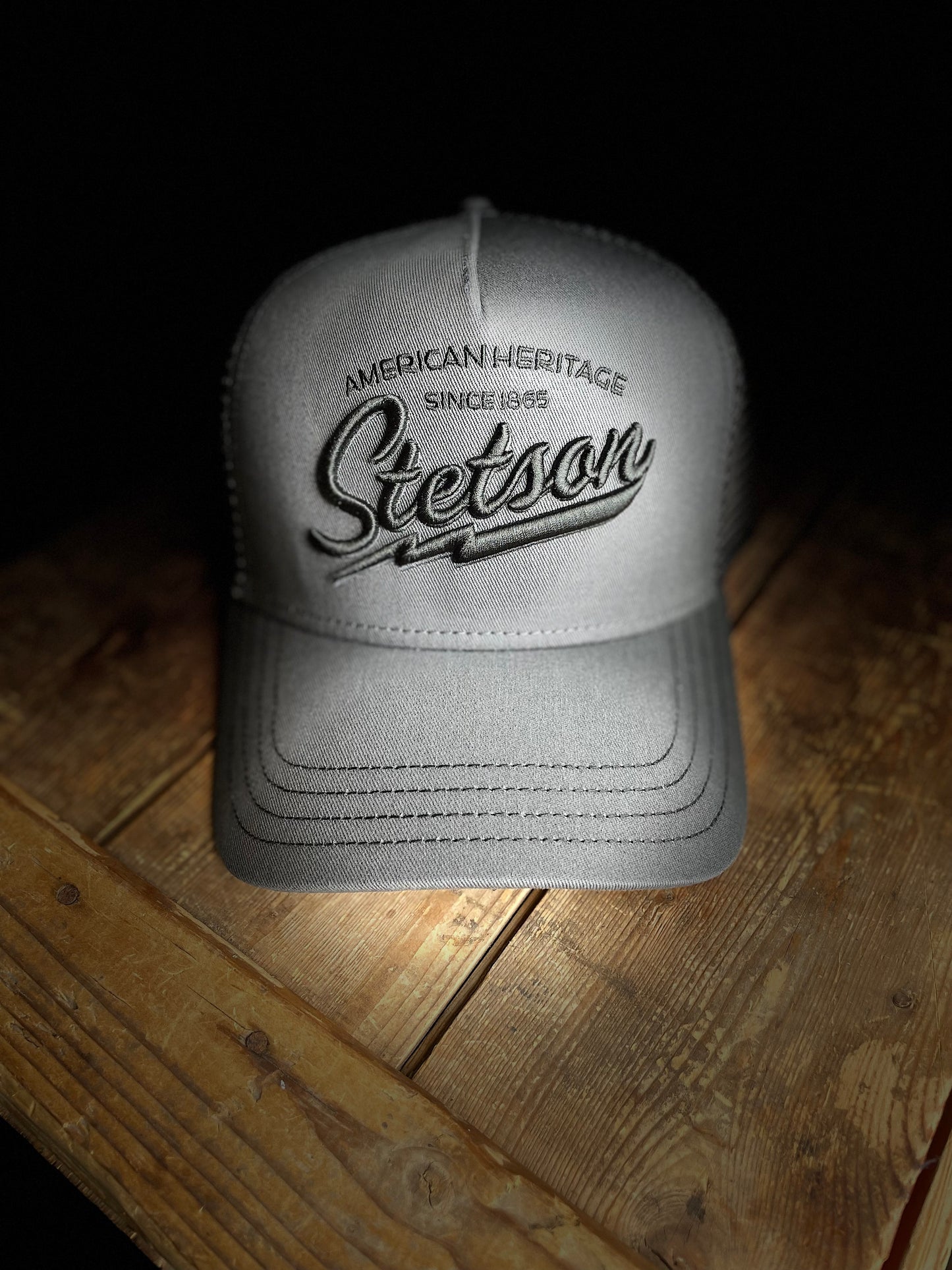 Stetson Trucker Keps American Heritage grå