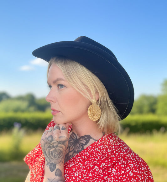 rebell örhänge bambu