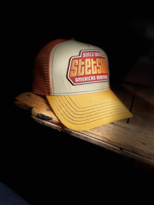 Stetson Trucker Keps American Heritage yellow Manchester