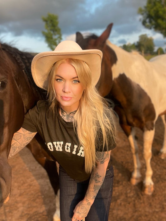 rebell boho western cowgirl tshirt