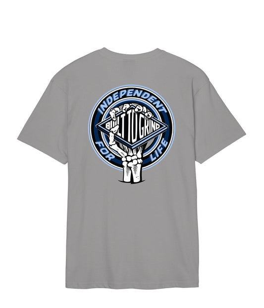 Independent Tshirt for life clutch grå unisex