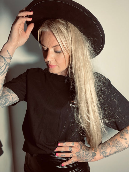 Rebell hatt svart rakare