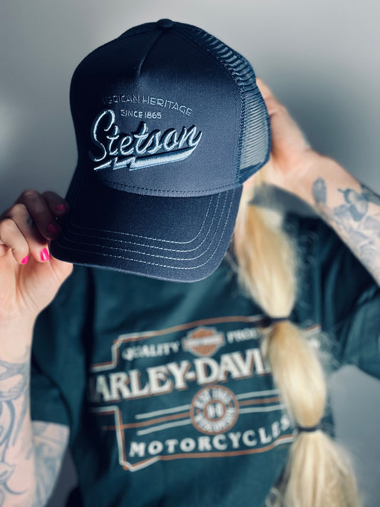 Stetson Trucker Keps American Heritage mörk blå