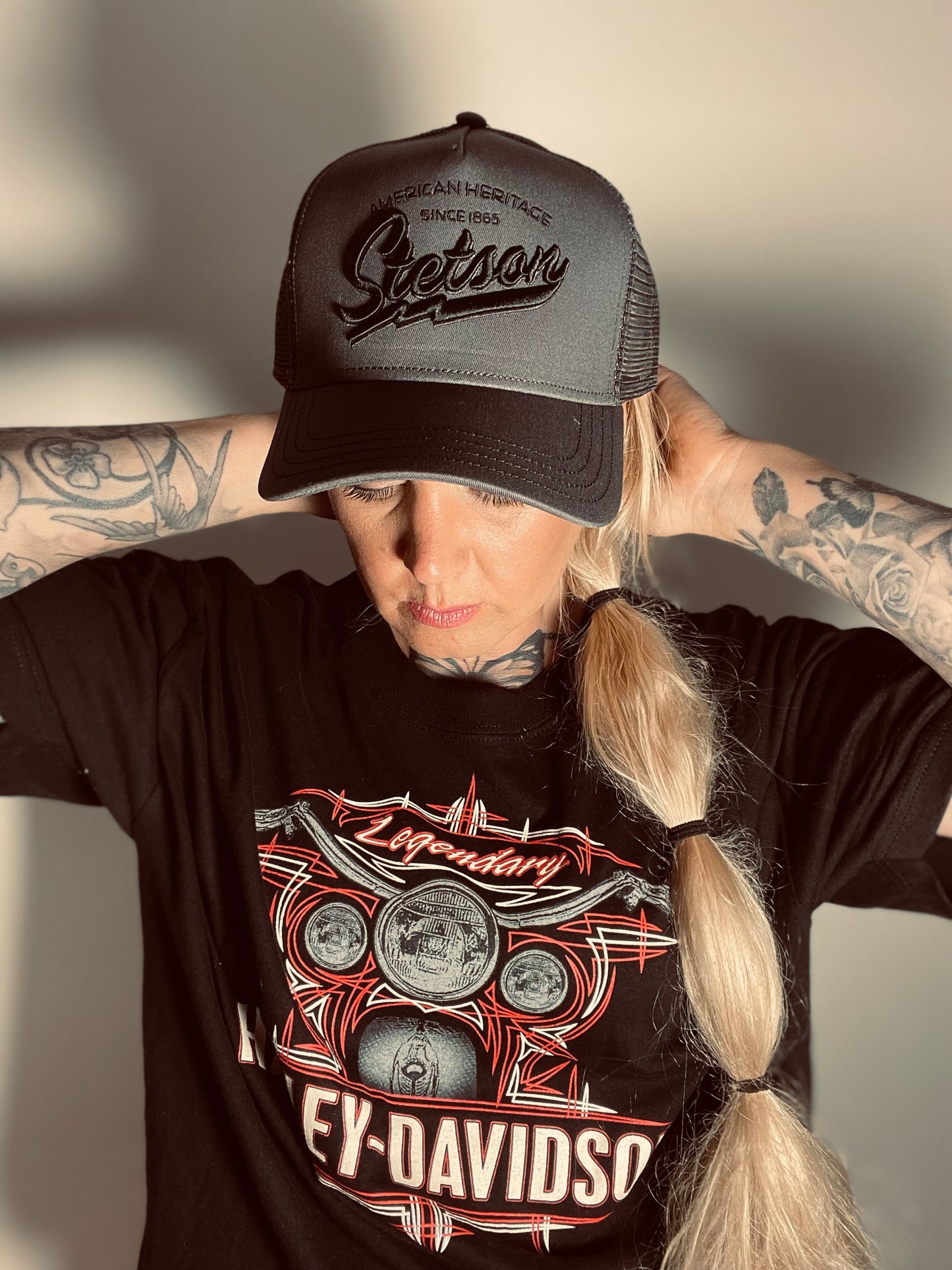Stetson Trucker Keps American Heritage grå
