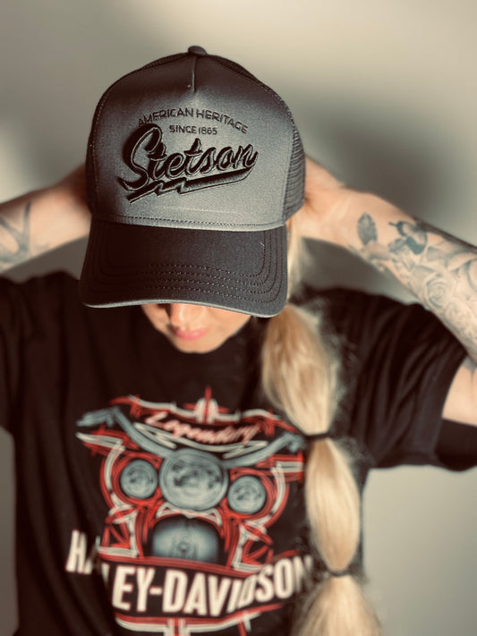 Stetson Trucker Keps American Heritage grå
