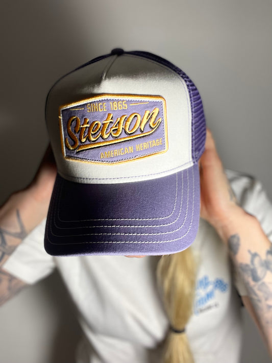 Stetson - Truckerkeps lila
