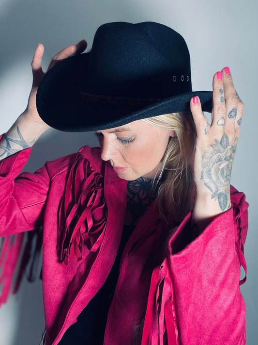Rebell hatt svart