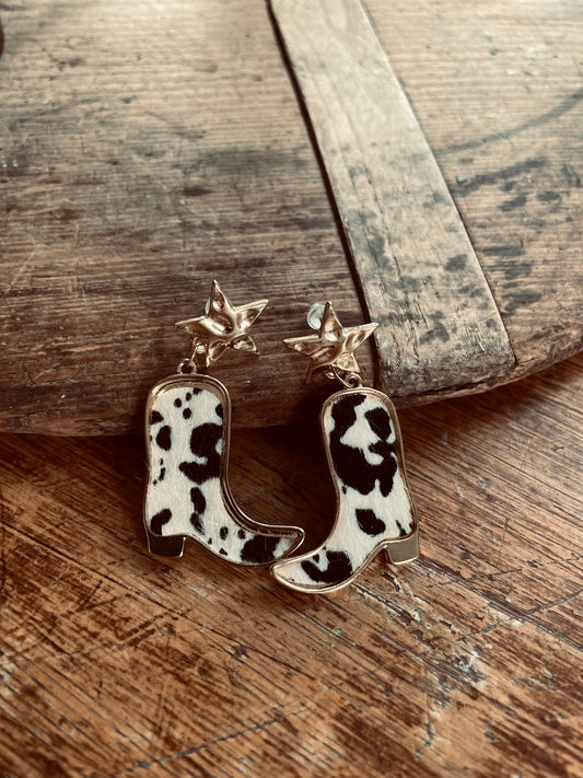 rebell örhänge boots ko