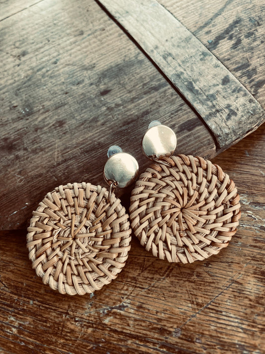 rebell örhänge bambu