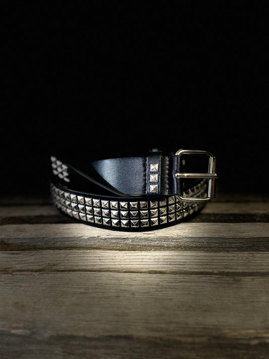 Rebell cowboy nitskärp skärp 3 rader smalare