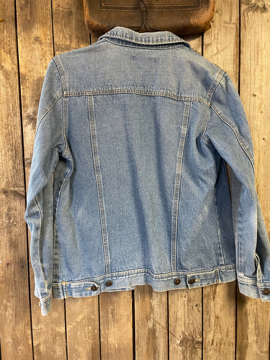 Vintage jeansjacka ljus medium
