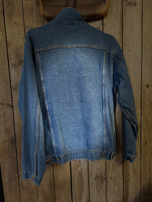 Vintage jeansjacka blå Xxl xl