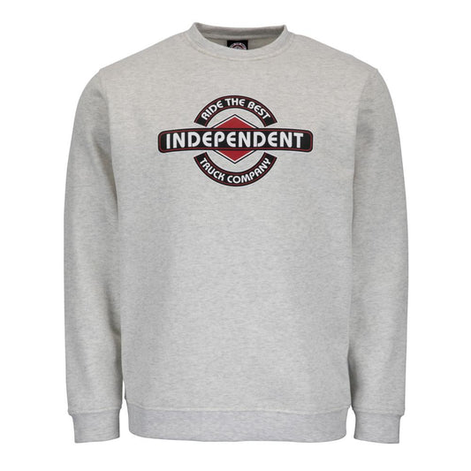 Independent  RTB Bar Crew Athletic Heather tjocktröja unisex
