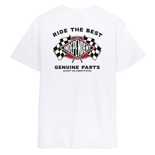 Independent GP Flags vit unisex
